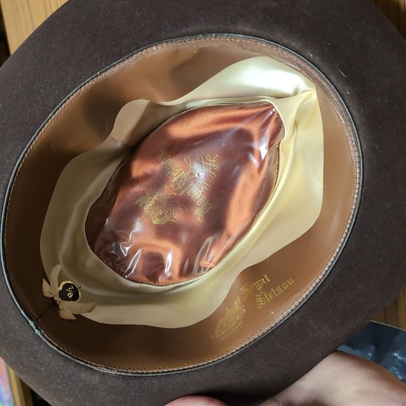 Royal Stetson Dark Brown Fedora Hat - Picture 5 of 7